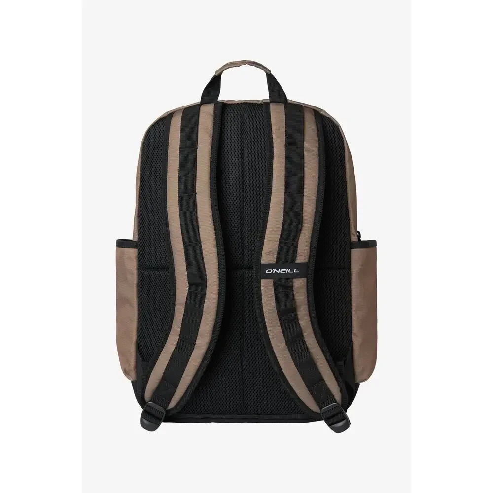 O'NEILL NWT $60 School Bag 28L in Dark Khaki Backpack Laptop Case